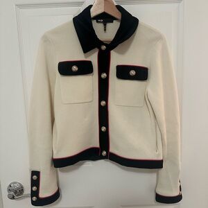 Maje cropped cardigan size 2